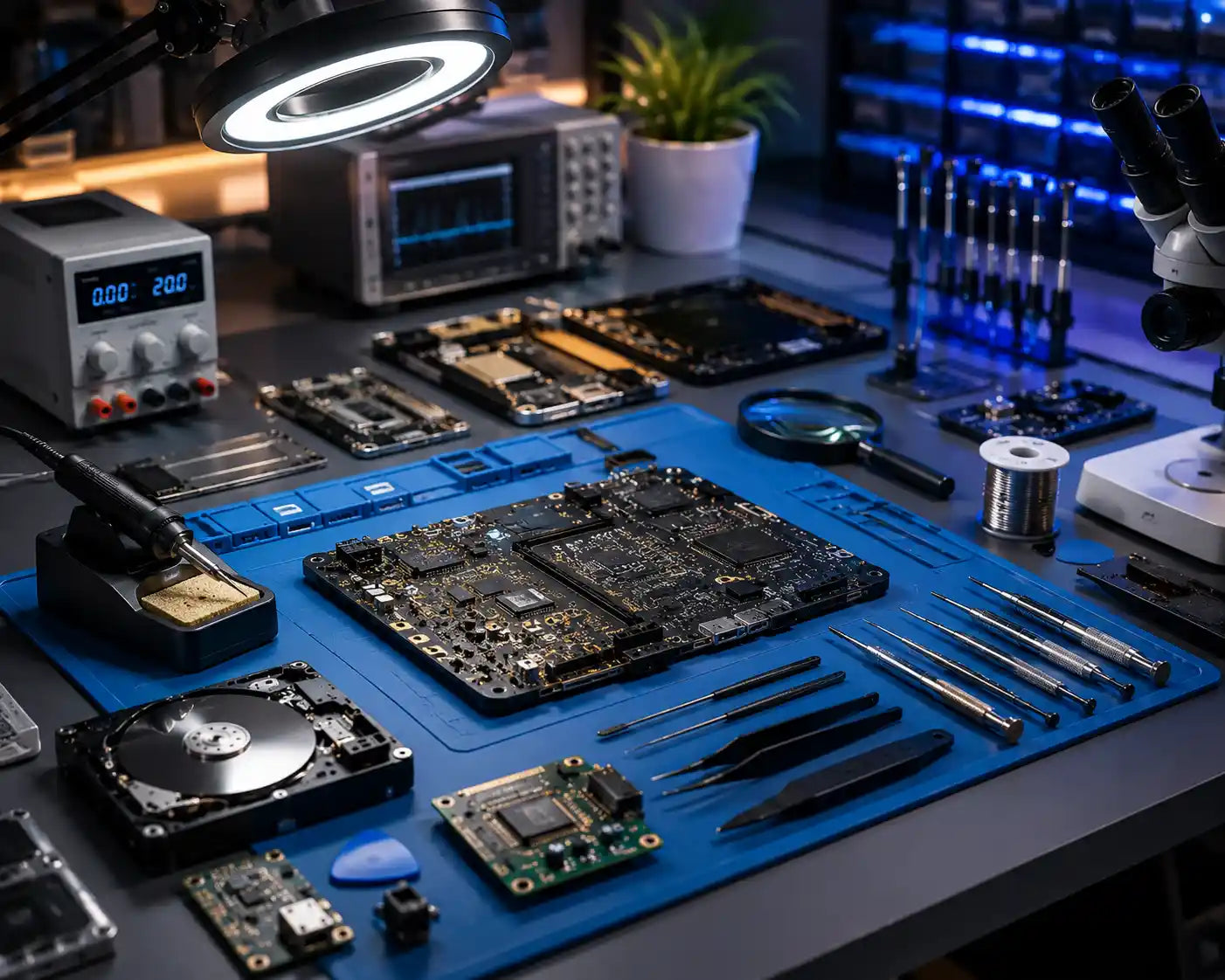 Professional electronics repair services for phones, computers and devices at iTech Xpress in Covina, CA