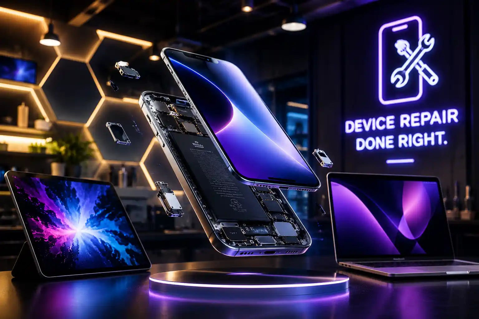 Professional iPhone, Samsung, computer and MacBook repair services in La Verne, CA by iTech Xpress