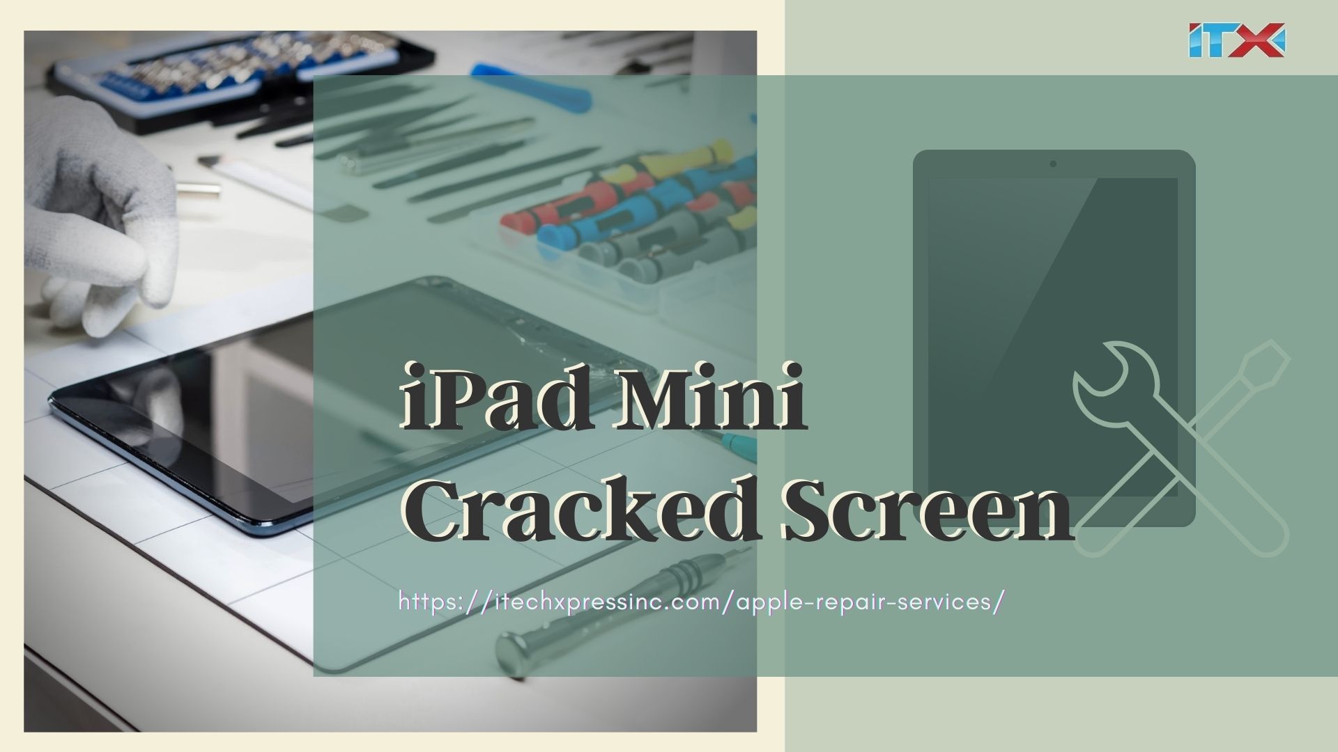 iPad Mini Cracked Screen