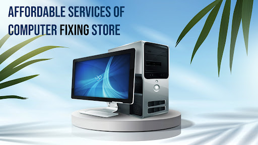 computer fixing store near me